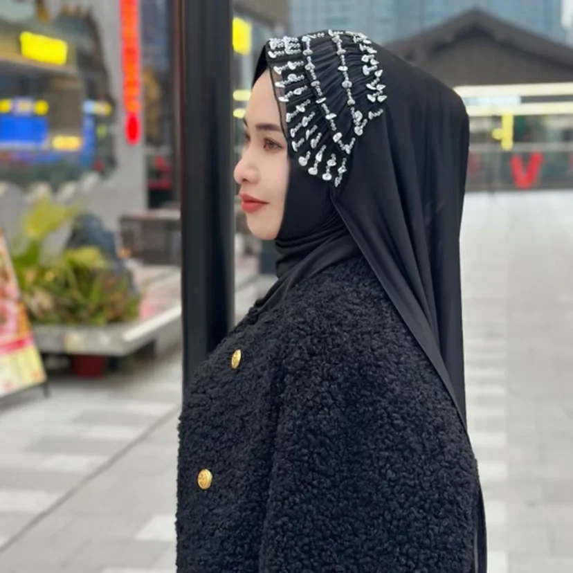 

Мусульманские хиджабы, исламская одежда, готовые платки для женщин