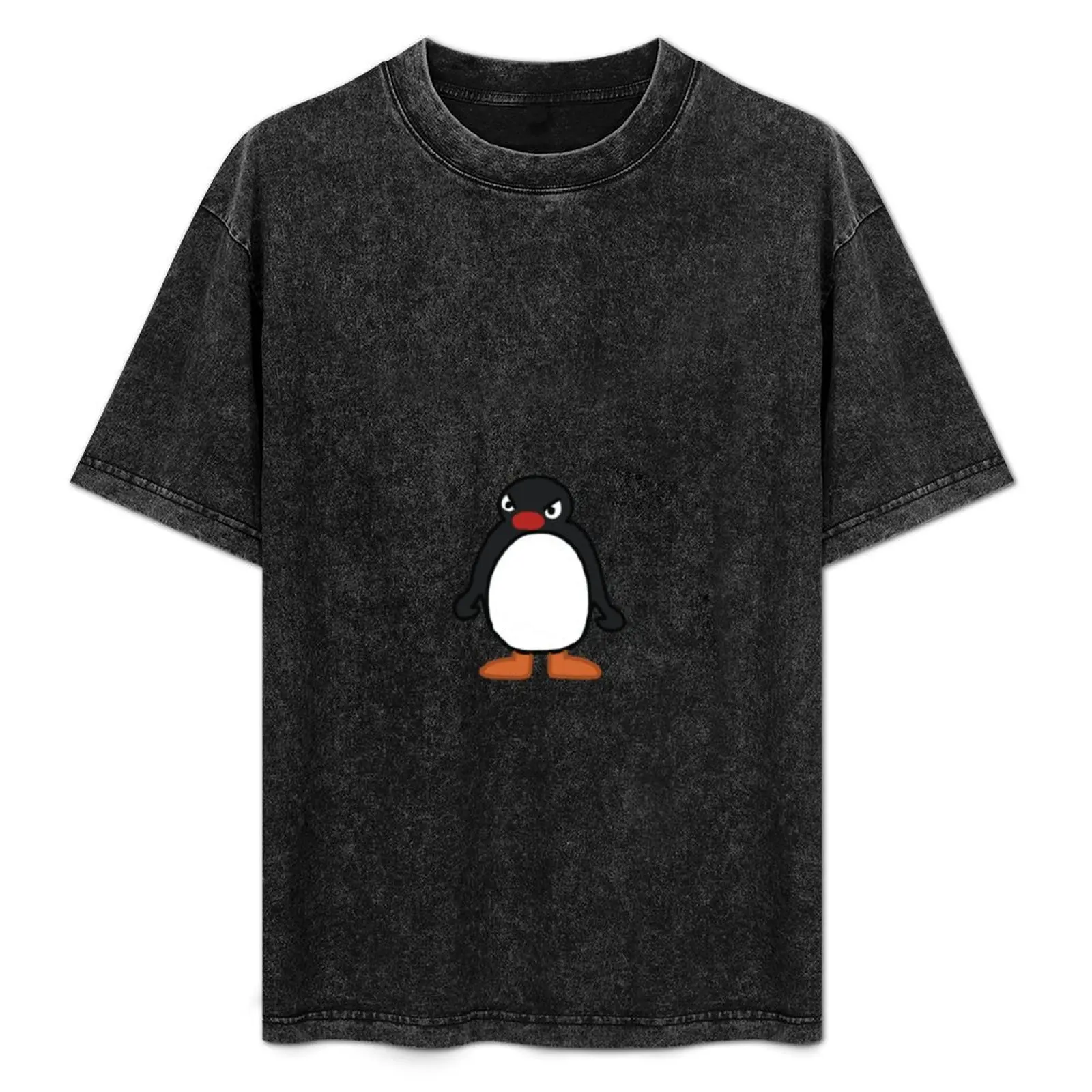 

Pingu T-Shirt man t shirt vintage graphic tee shirts graphic tee quick drying mens t shirt graphic