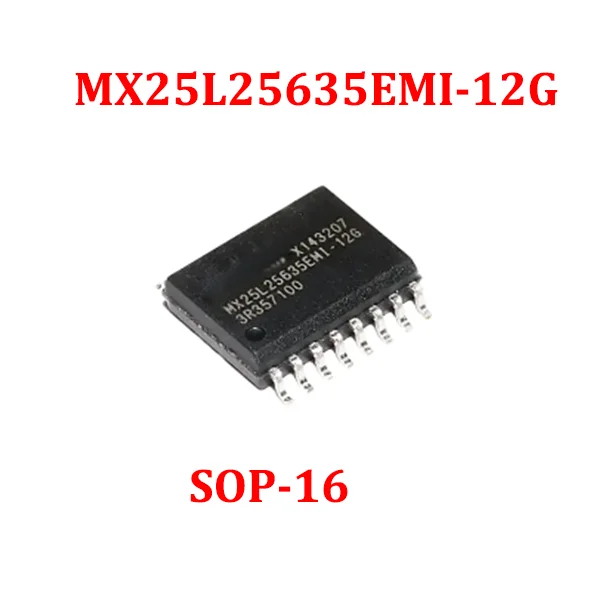 

MX25L25635EMI-12G MX25L25635EMI-12 MX25L25635EMI MX25L25635EM MX25L25635E MX25L25635 MX25L MX25 IC Chip SOP-16