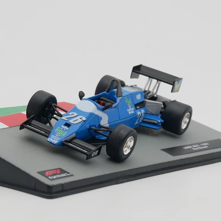 Ixo 1:43 Racing LIGIER JS21 1983 Raul Boesel Diecast Car Model Metal Toy Vehicle