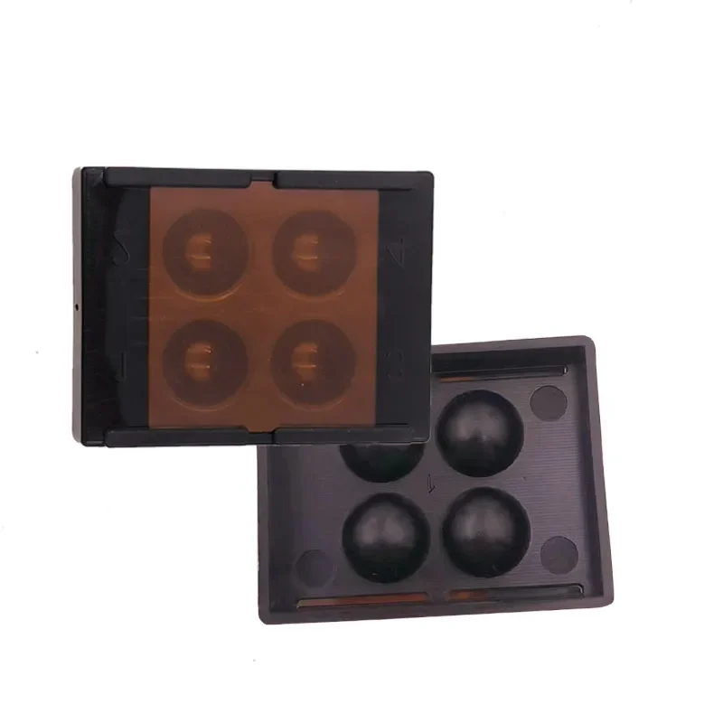 5Pcs Dental Teeth Shade Guide Storage Box for Veneers Membrane Denture Retainer Molar Organization
