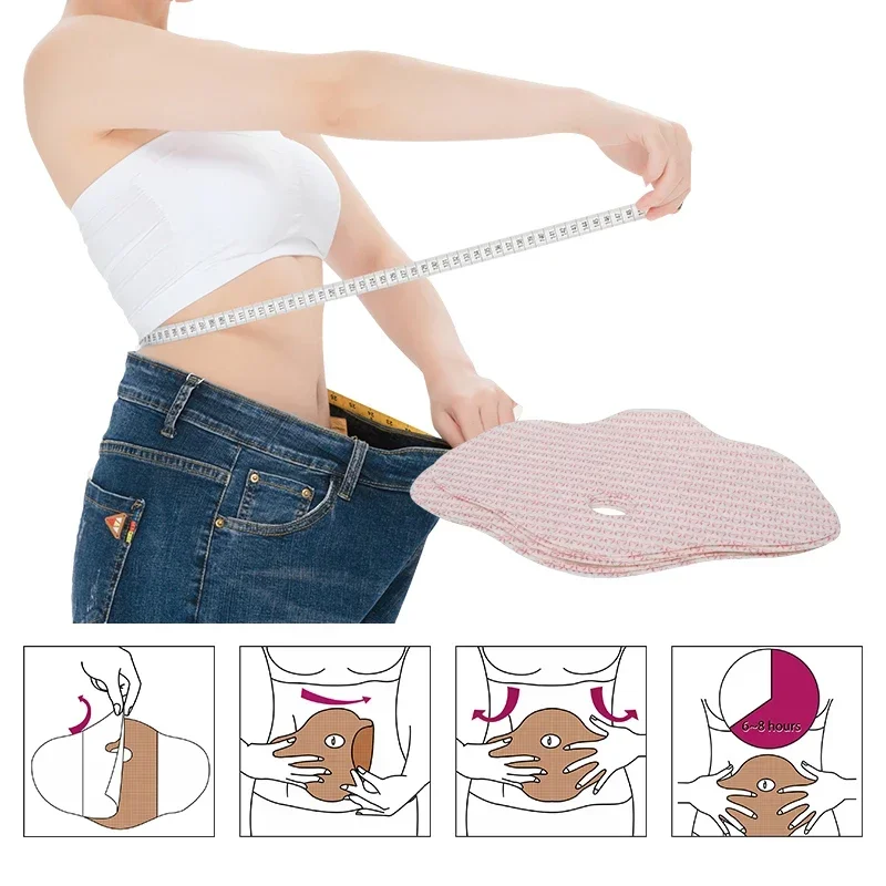 Health Cosmetic Belly Slimming Patch Fat Burner Loss Weight Non-woven Fabrics Tablet anti cellulite Hot weight loss products