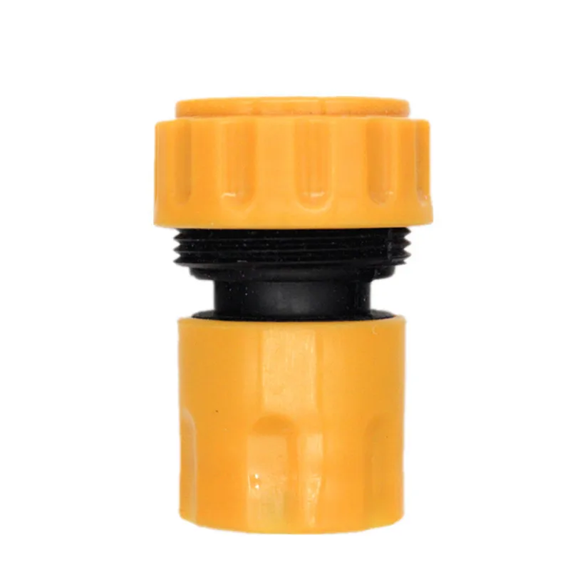 5pc 3/4 inch Garden Hose Pipe Repair Connector Fitting Tubing Quick Connection for Drip Irrigation Watering Greenhouse