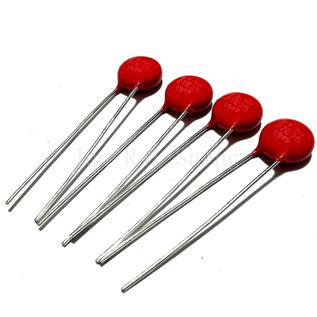 1/10/20PCS Original Litteifuse For V07E35P P7E35 Red Varistor 50.4V 1KA DISC 7MM Rheostat AC35 DC45 1200pF MOV PV07E35PL1T7/L1T5