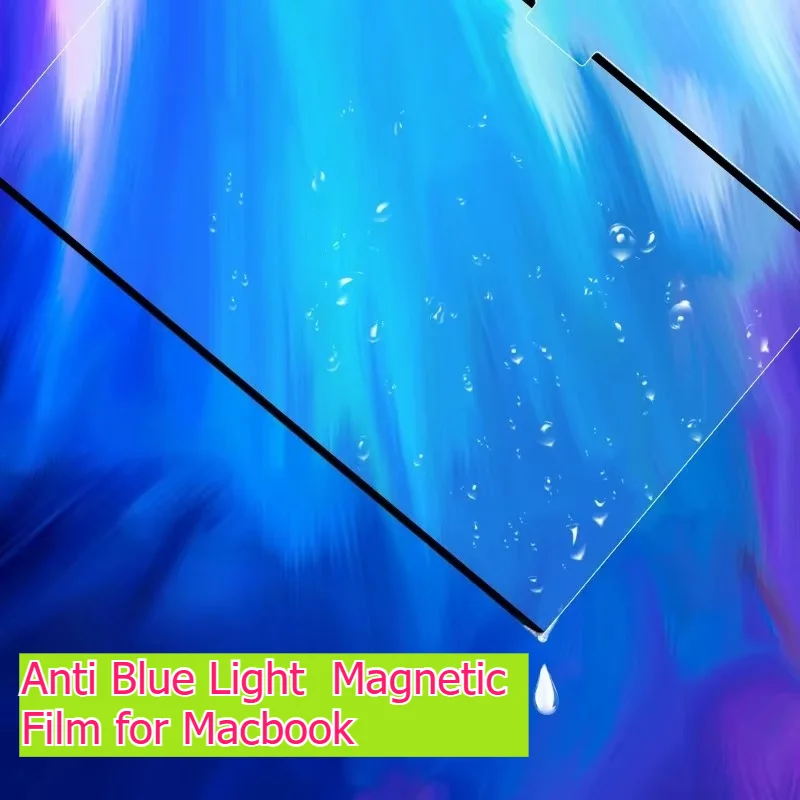 Anti Blue Light PC Screen Protector Magnetic Film for Macbook Air M4 M5 A3240 A2941 A3114 Anti-Blue Laptop Monitors Screen Guard