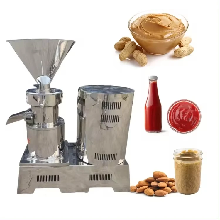 

50 1.5KW High Quality Stainless Steel Colloid Mill Machine For Peanut Butter And Cocoa Bean Grinding In Food Production