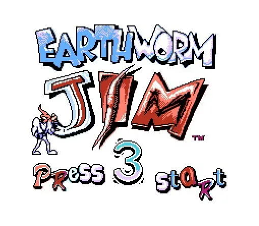 Earth Worm Jim 3  60 Pin Game Card For 8 Bit Subor Game Player