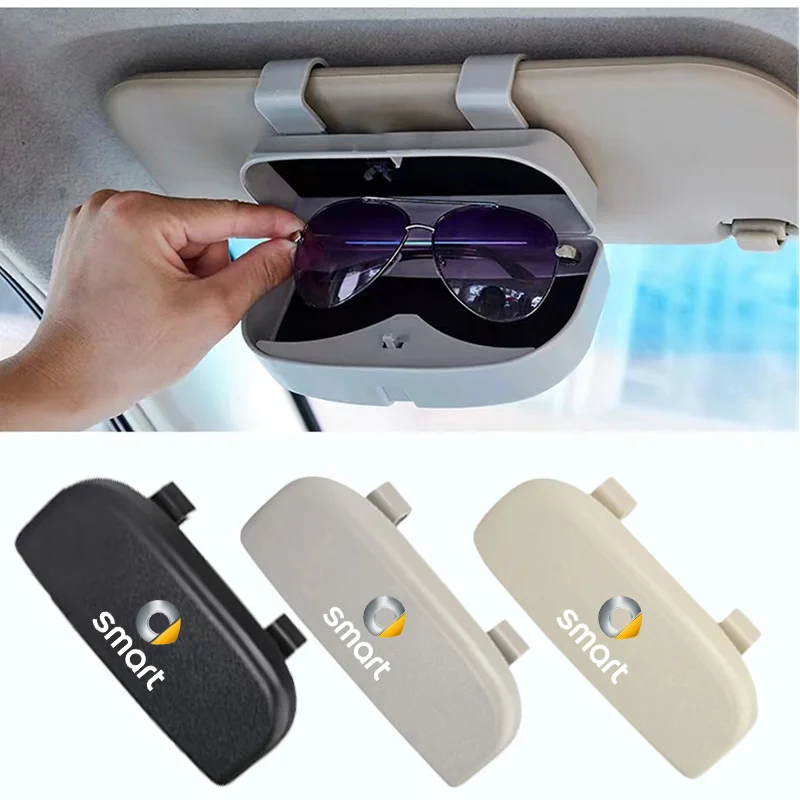 For Smart Eq Fortwo Forfour 453 451 452 450 454 Car Sunglasses Glasses Box Auto Interior Accessories Glasses Holder