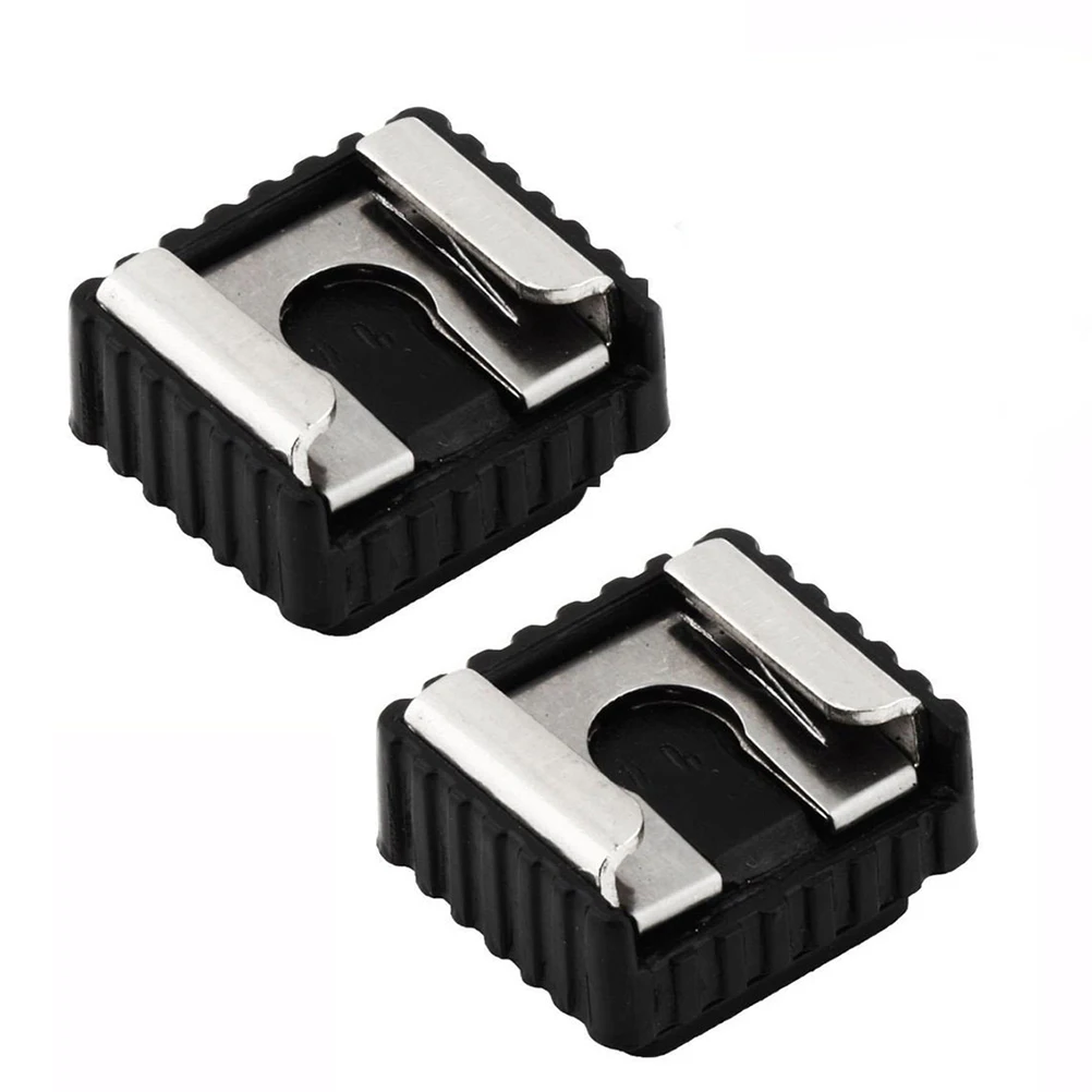 

4pcs Lamp Holder Flash Adapter Black Hot Shoe Mount For Stabilizer 1/4 Screw Universal Camera Light Stand Base Clamp
