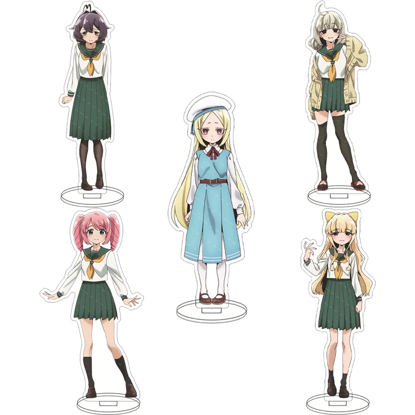 Figura de acrílico de 16 cm de Anime Gushing over Magical Girls Utena Hiiragi Kiwi Araga Korisu Morino Matama Akoya, adorno de cosplay