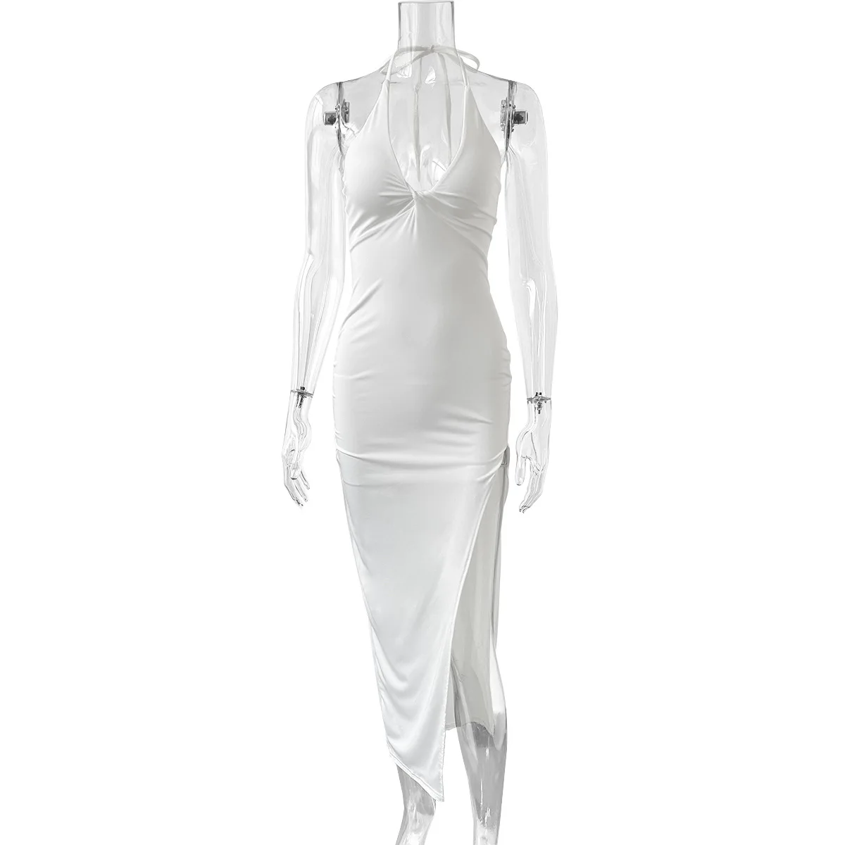 فساتين نسائية فستان رخيصة الثمن شتاء محبوك سموكينج فتحة جانبية مستقيمة موحدة طلاب أكاديمية الكلية المهنية Preppy #5