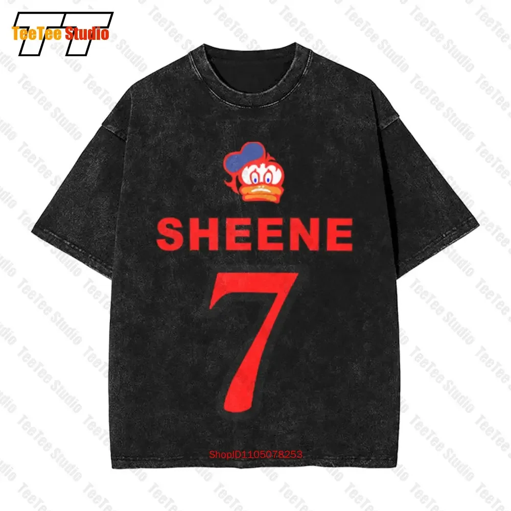 Barry Sheene Duck 7 Logo Vintage Oversized T-Shirt 7P2R