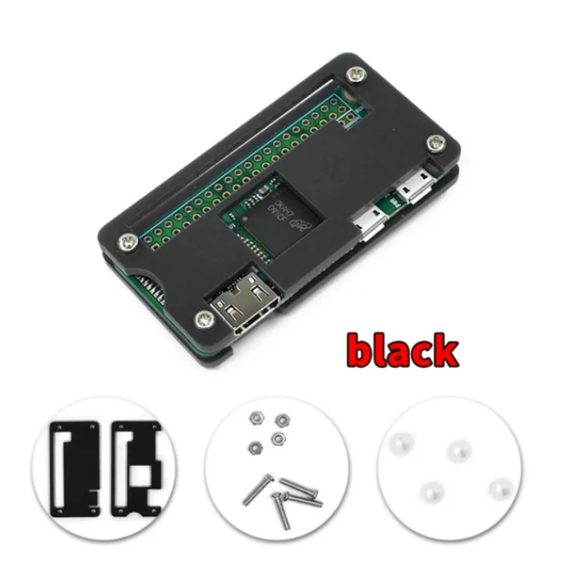 Прозрачный акриловый корпус Raspberry Pi Zero для RPI Zero, 3 цвета