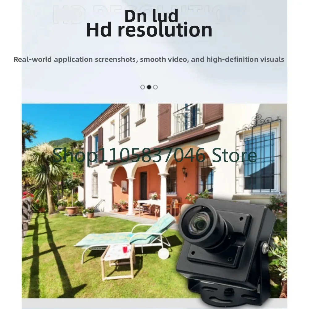 USB high-definition 720P wide-angle 1080P distortion free industrial drive free UVC computer distortion camera