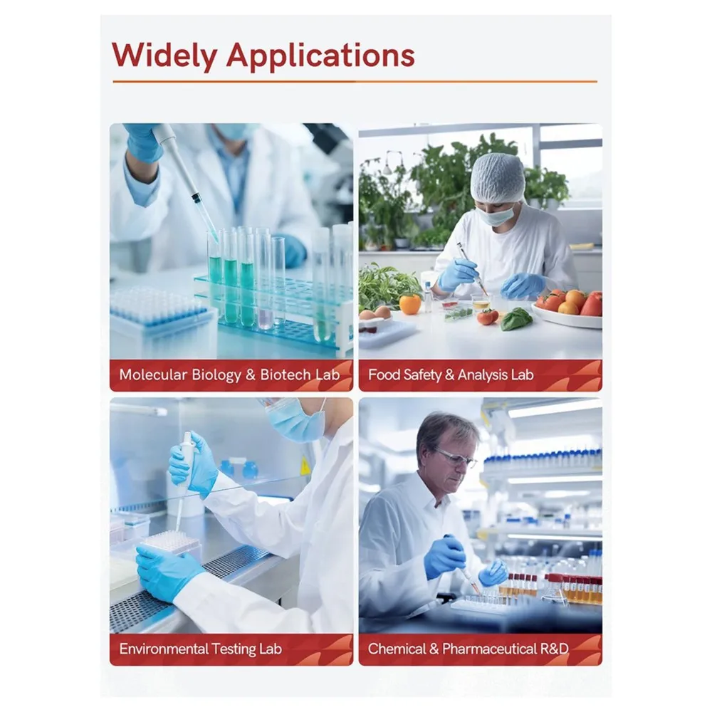 【GREAT VALUE】Pipette Tips 1000Ul Disposable Syringes Filtered Pipette Tips