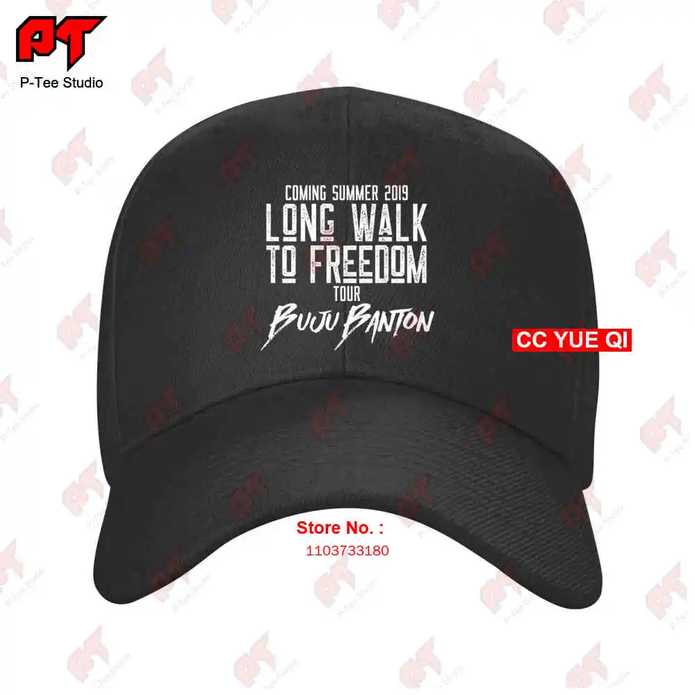 

Buju Banton Dj Reggae Long Walk To Freedom Tour 2019 Baseball Caps Truck Cap CWHJ