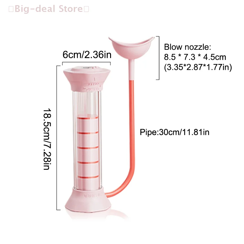 【M】тренажер для дыхательных гантелей с регулируемой диафрагмой и тренажером для мышц живота, упражнения для глубокого дыхания, грузоподъемность легких