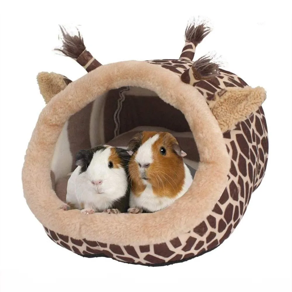 

Hedgehog Guinea Pig Bed Accessories Cage Toys Bearded Dragon House Hamster Supplies Habitat,L