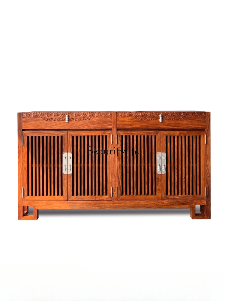 

New Chinese Style Sideboard Cabinet Multi-Functional Su Li Kyocera Hallway Locker