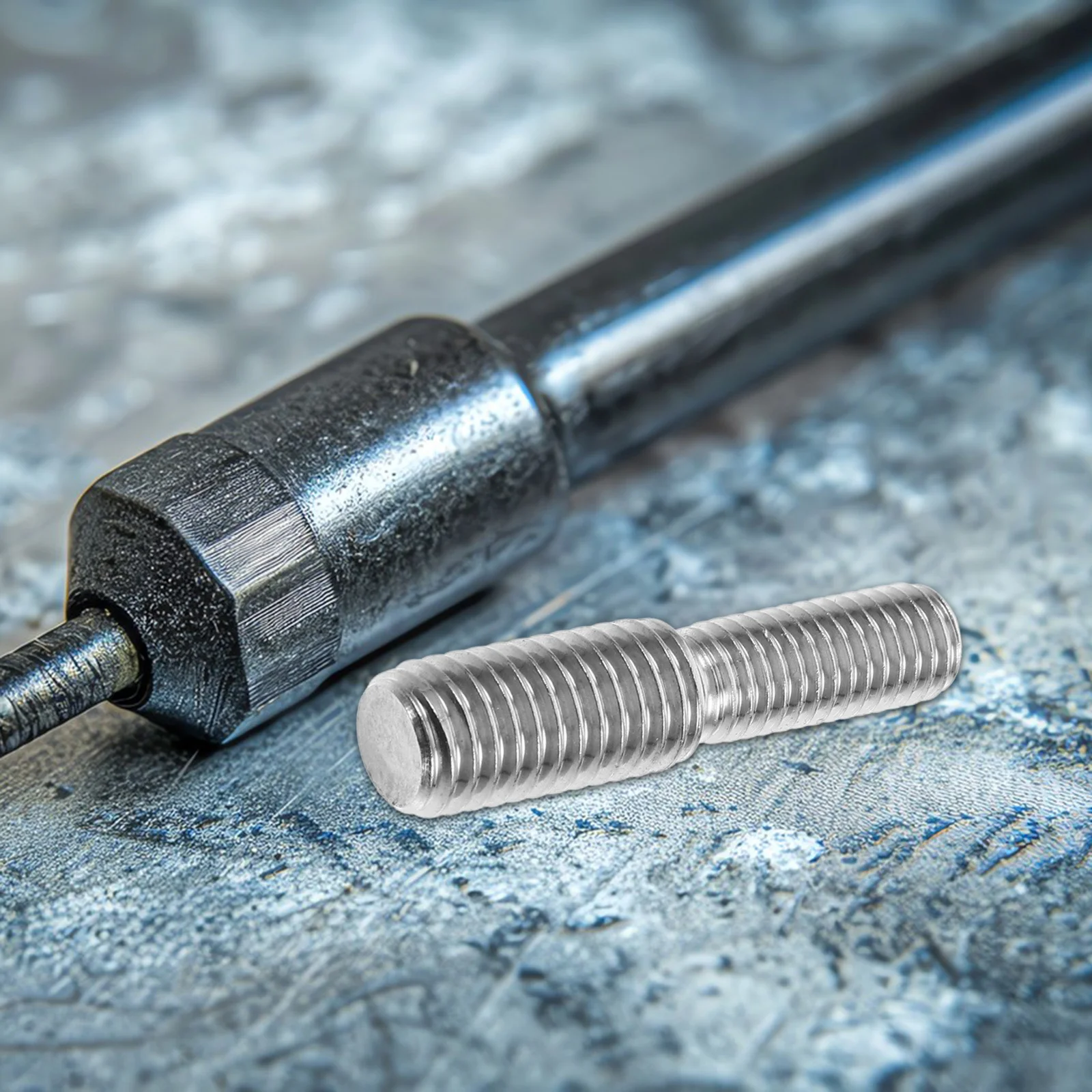 10개입 스테인리스 스틸 양끝 나사 변환 어댑터 M8x20에서 M10x20로 가는 나사 변환기 가구 하드웨어용