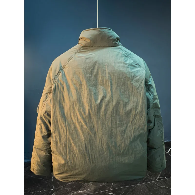 سترة شتوية عصرية للرجال ملابس رجالية غير رسمية مقاومة للدفء والبرد 2025 ملابس جديدة سميكة بطة أسفل مقاومة للبرد #3