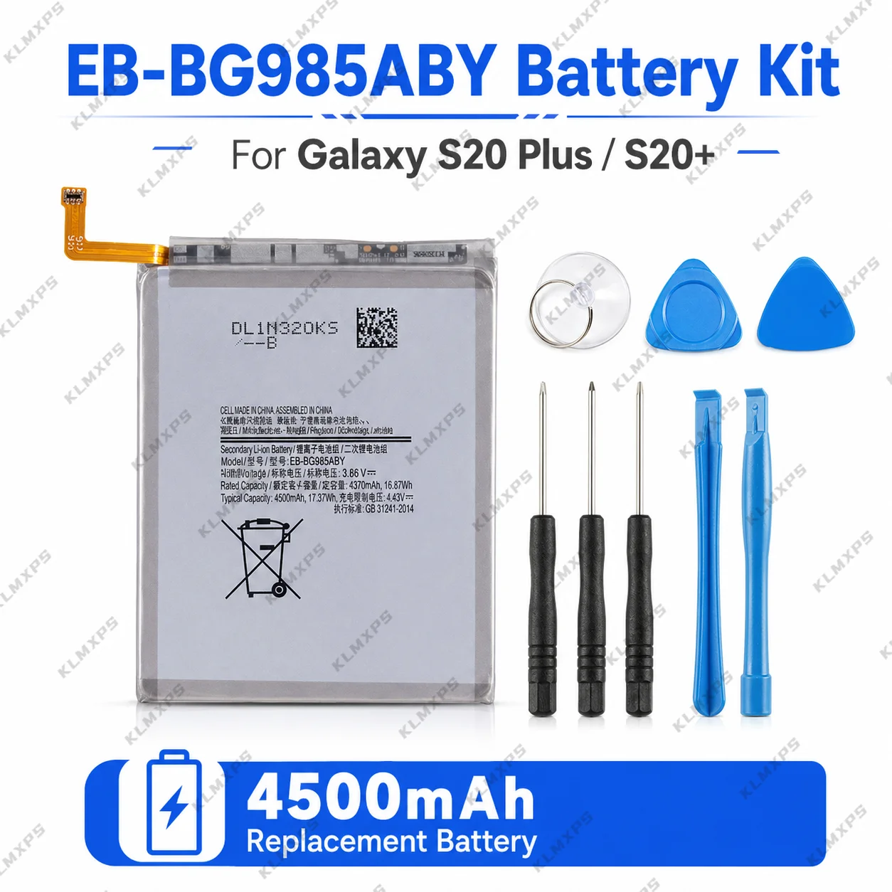 Replacement Battery For Samsung Galaxy S20 S20 Plus S20 Ultra S21 FE 5G EB-BG980ABY EB-BG985ABY EB-BG988ABY EB-BG990ABY Tools
