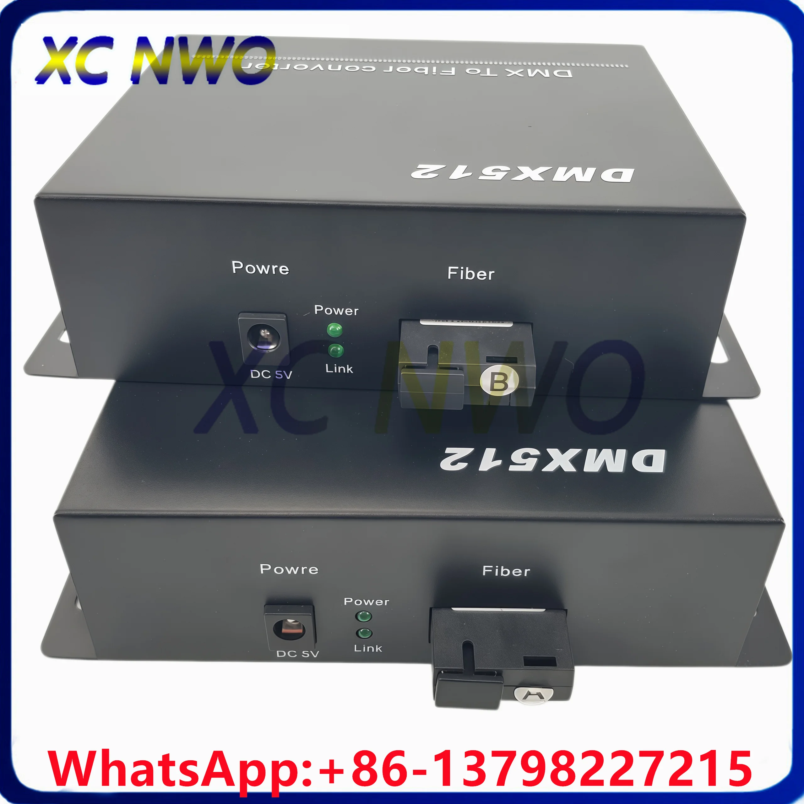 4Ch DMX512 XLR/CANON Dance Stage Indoor Mini LED Par Light Extender Over Single Mode SCUPC 20KM SM Fiber Cable Connector