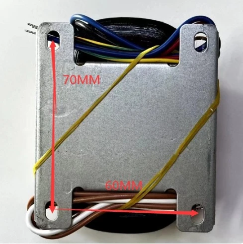 R-Core Transformer 56VA for Tube Preamp Input 0-115-230V Output, 170V and 6.3V B6-86 for Audio Amplifier Power Use