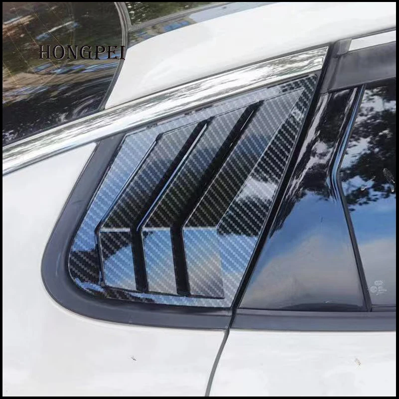 Car Styling Side Vent Window Scoop Louver Trim Cover Modification For Kia Optima K5 2016 2017 2018 2019 Sedan Auto Accessories