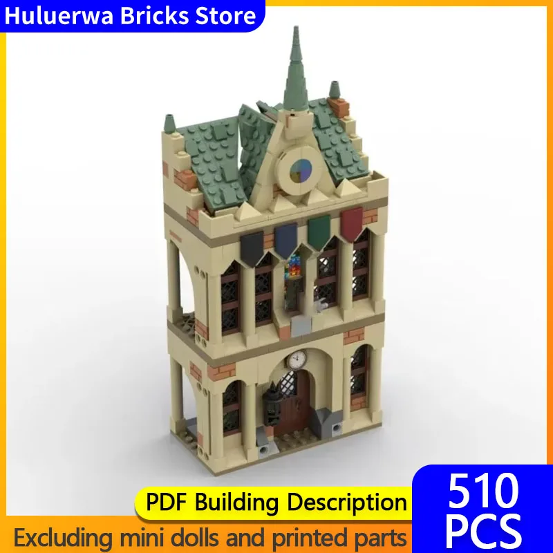 Magical Movie Model MOC Building Bricks Castle Viaduct Entrance Modular Technology Gifts Holiday Assemble Children Toys Suit