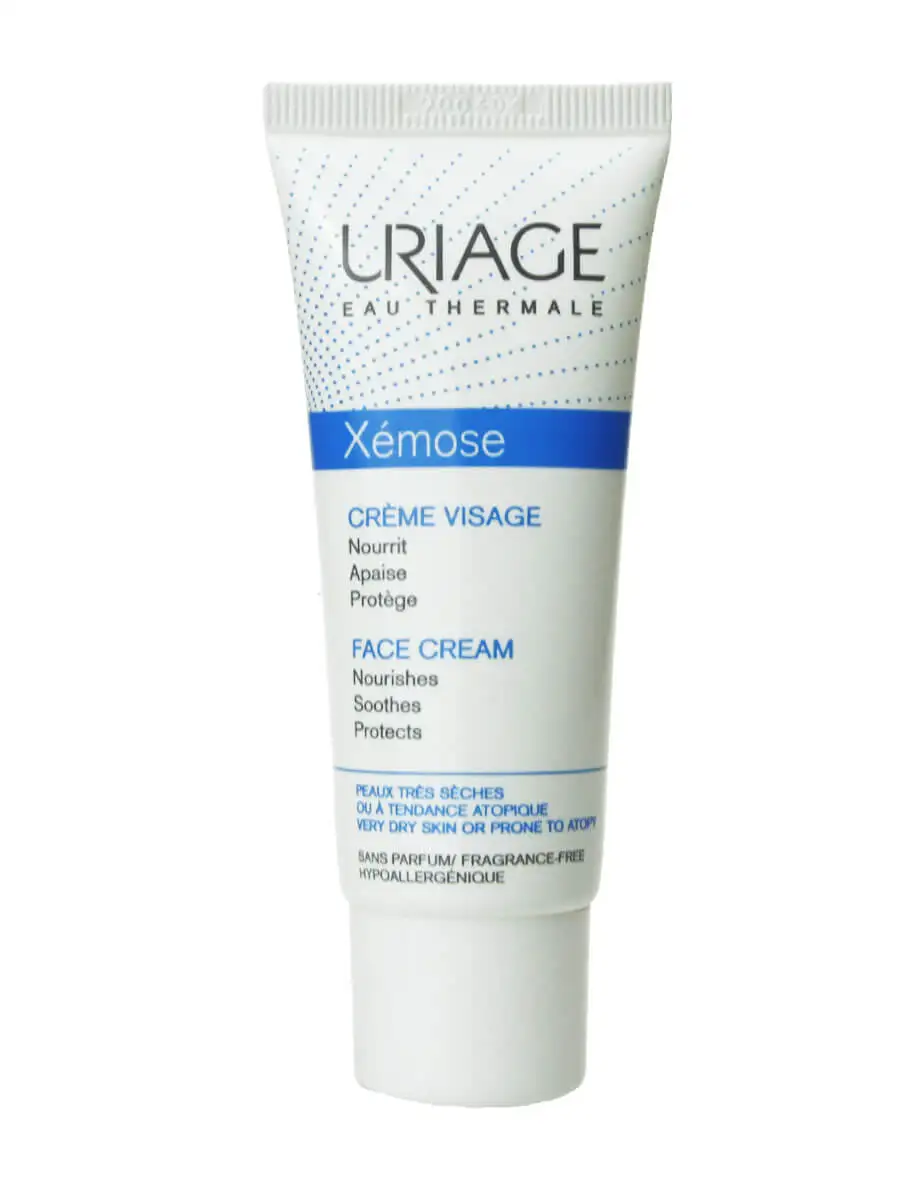 Uriage xemose facial cream 40 ml-moisturizes, calms and protects dry or atopic skin.