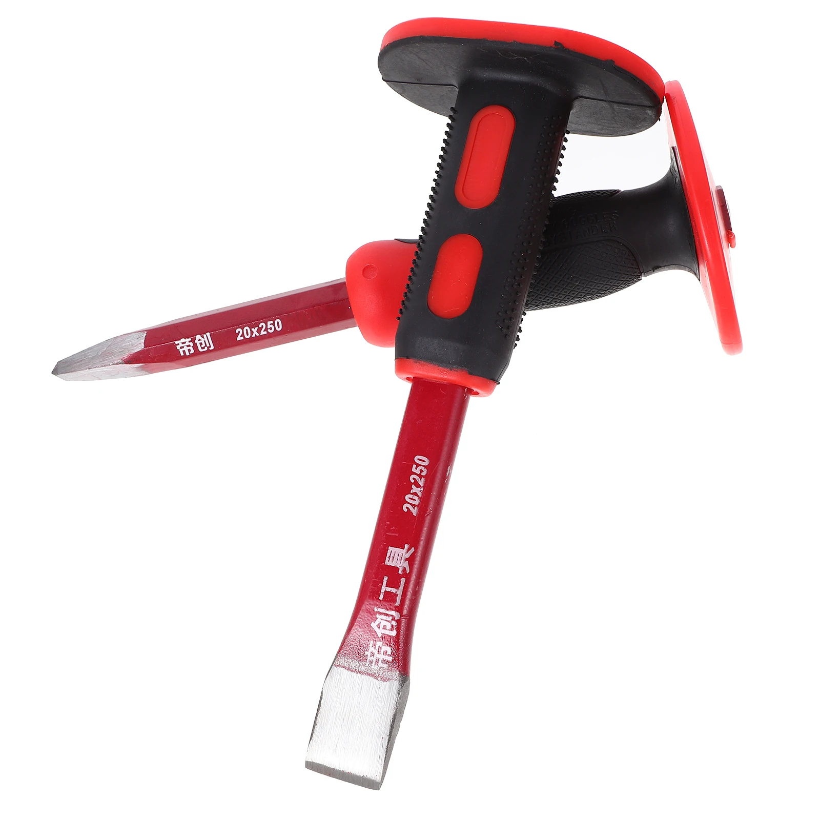 

Chisel Set Thickened Concrete Cutting Rock Carving Chrome Vanadium Steel Heavy Duty Masonry Demolishing Scaling Tools