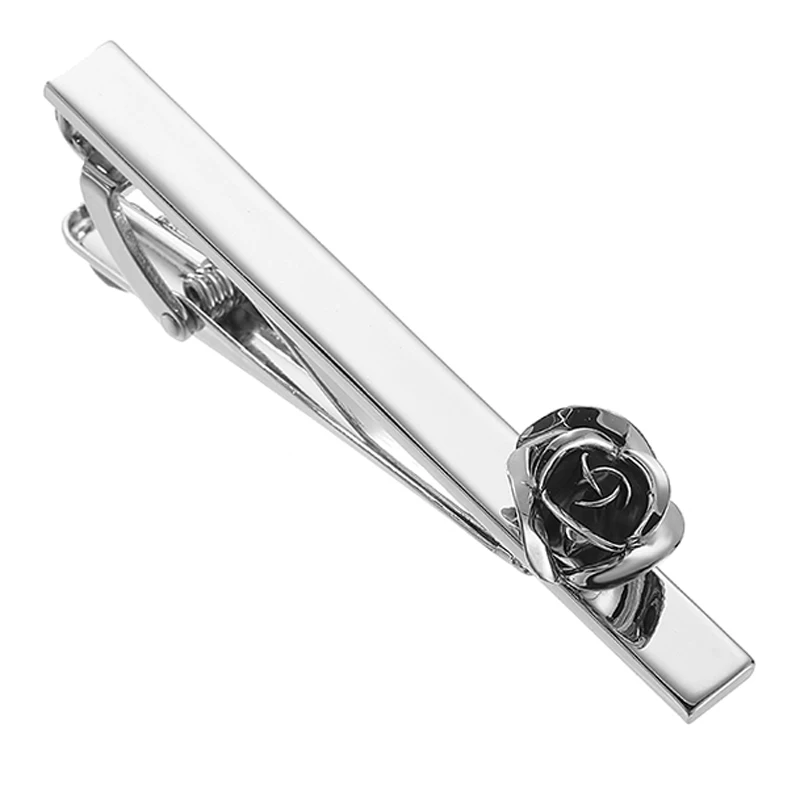 Classic men\'s and women\'s tie clip high-quality Love Rose Anchor Sax Music clip business suit shirt accessories jewelry gifts