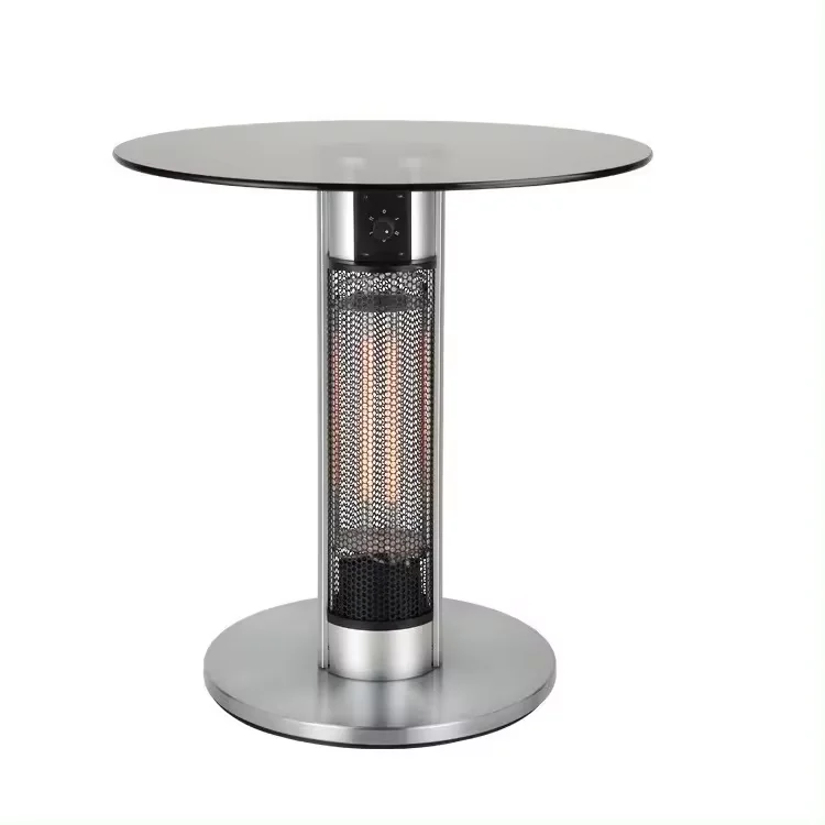 Scientec Cafe 360 Degree Tip-over Safety Switch Electric Table Carbon Fibre Infrared Heater