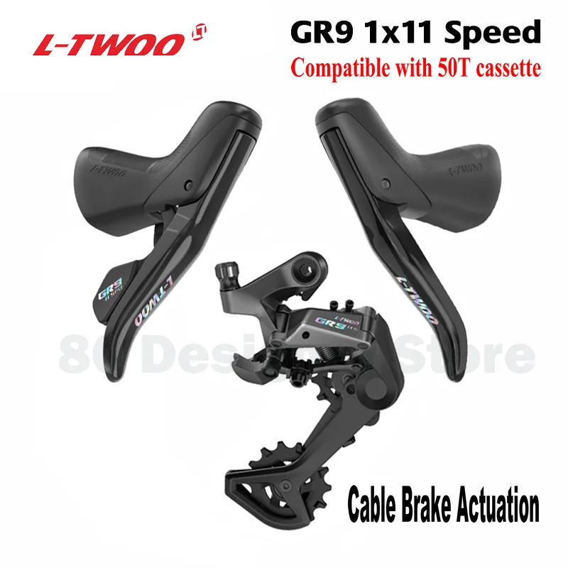 LTWOO GR9 1x11 Speed,11s Road Groupset, R/L Shifters+Rear Derailleurs, gravel-bikes Cyclo-Cross, ltwoo 11 speed 11-50T cassette