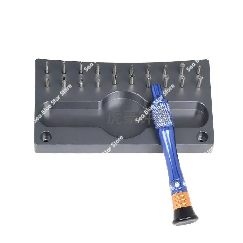 

Многофункциональный набор инструментов для ремонта часов, комбинированный набор специализированных отверток с 20 сменными насадками, универсальные размеры