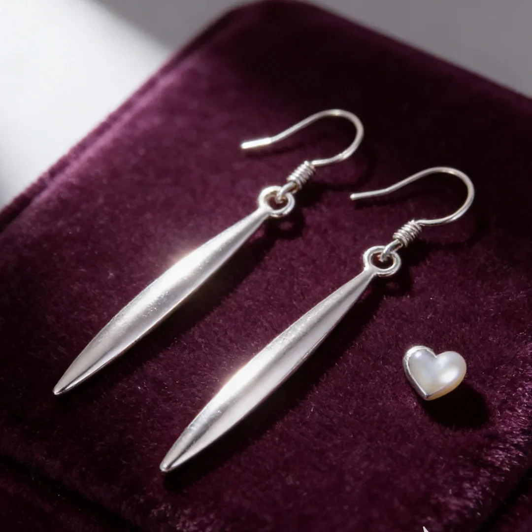 Factory direct 925 Sterling Silver Earrings for Women lady Christmas Gifts fashion Street all-match Jewelry girl Wedding party