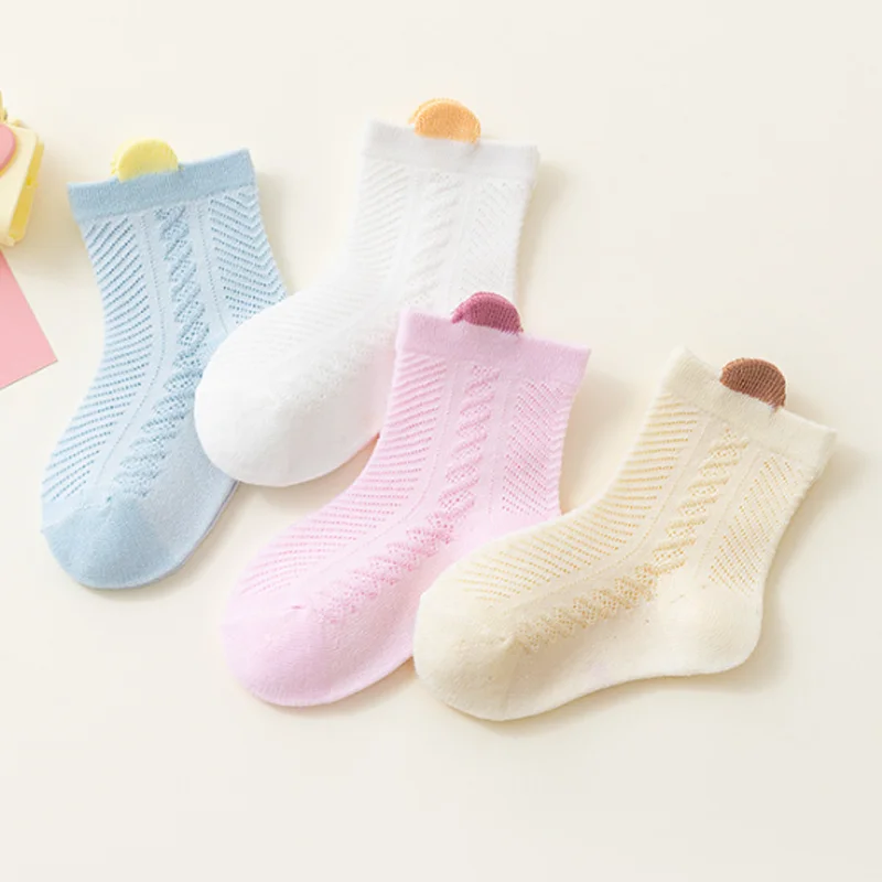 3Pair/lot new thin children's mesh baby socks