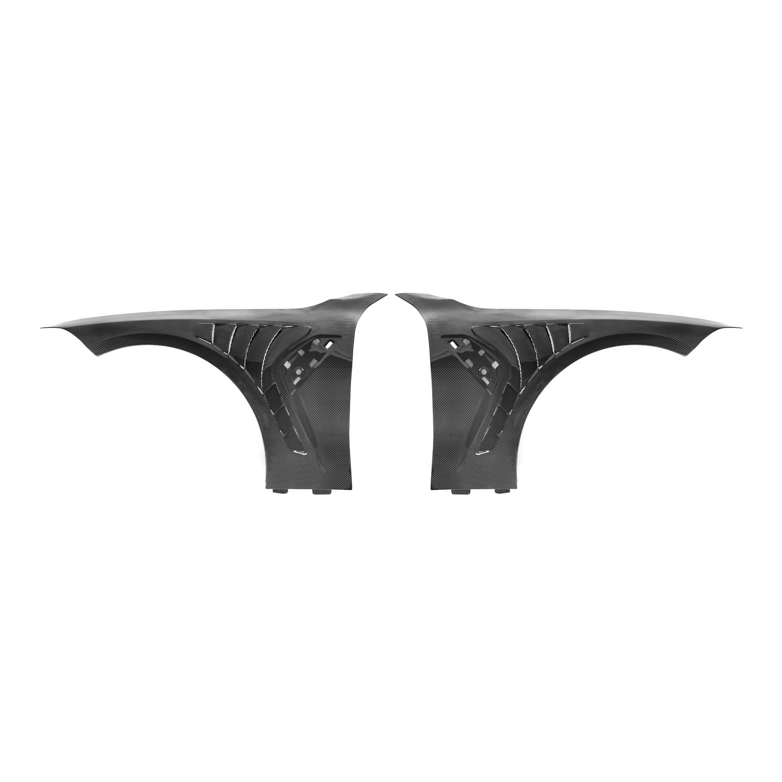 

TK Style Car Fender with Vent Holes for BMWs G82 M4 Coupe 2020 up Front Vented Fender Dry Carbon Fiber Fender Other Exterior