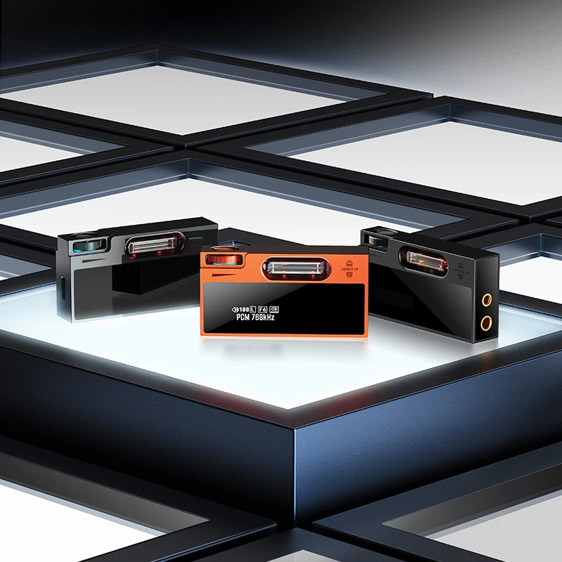 شانلينغ UA7 المحمولة USB DAC AMP أنبوب الترانزستور وضع مزدوج HiFi الصوت دونغل 44 مللي متر متوازن