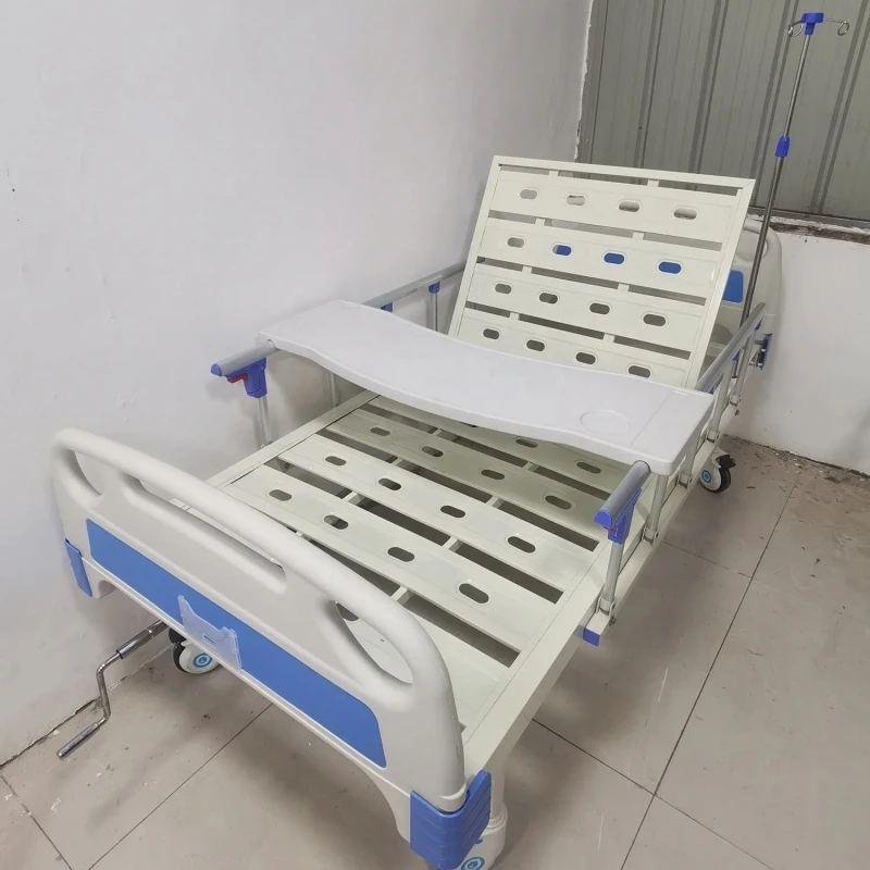 Factory wholesale manufacturers manual Single back lifting function hospital beds for sale medical bed prices