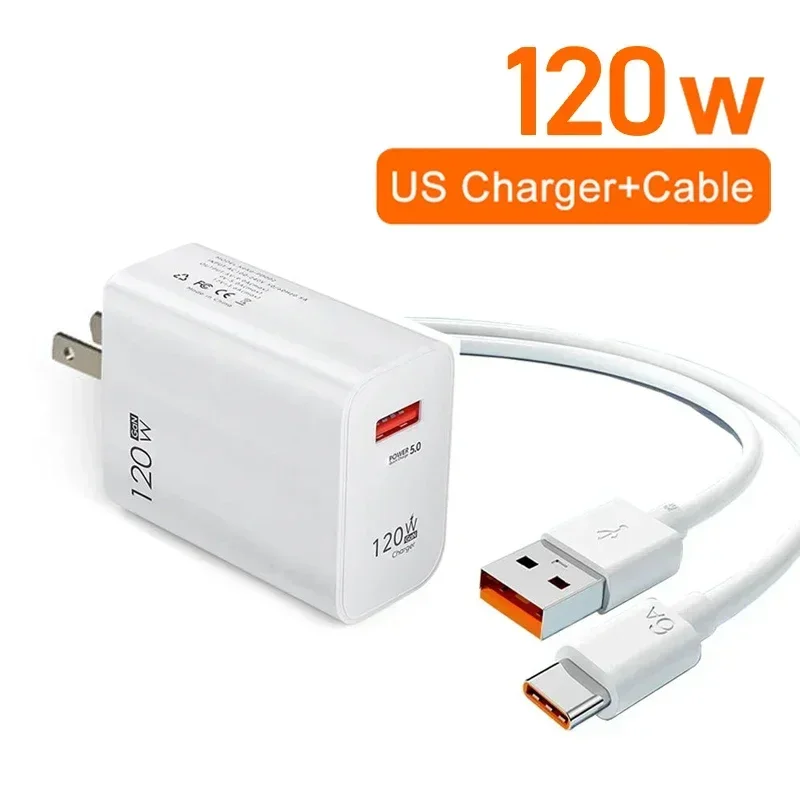 Cargador ultrarrápido Original de 120W, Cable de carga Turbo USB tipo C para Xiaomi 11, 12, 13, 14, Redmi Note 11T, 12T, 13 Pro, POCO X4, X5, 6A