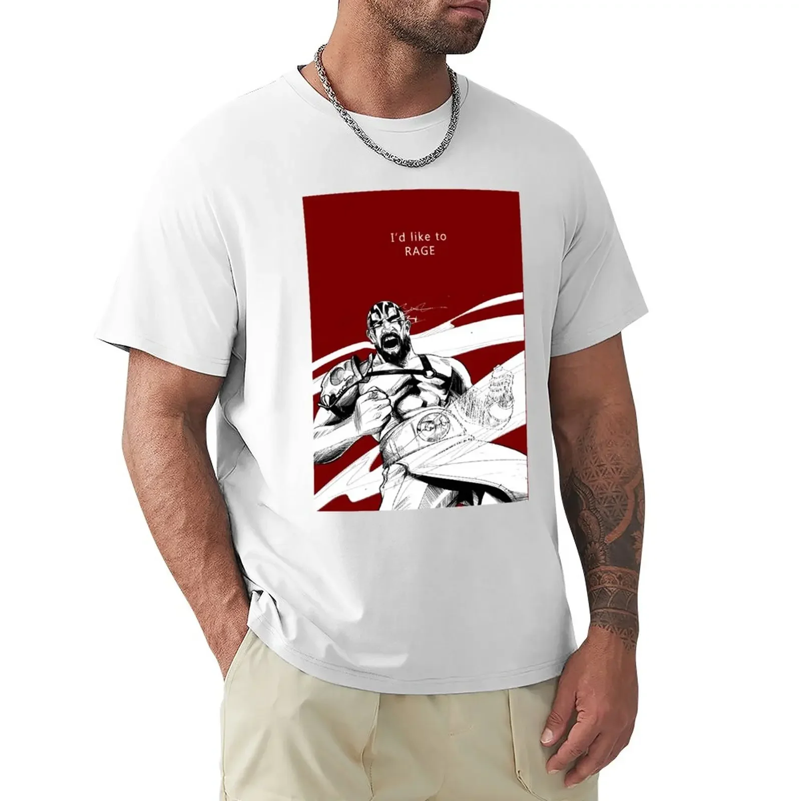 

Grog Strongjaw T-Shirt tees oversized quick drying mens graphic t-shirts big and tall summer top boys whites men clothings