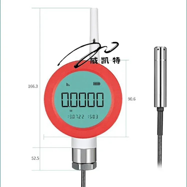 KGYW-2328 industrial grade wireless sensor 4G/LoRa static pressure water tank level gauge transmitter measurement 24 volts DC