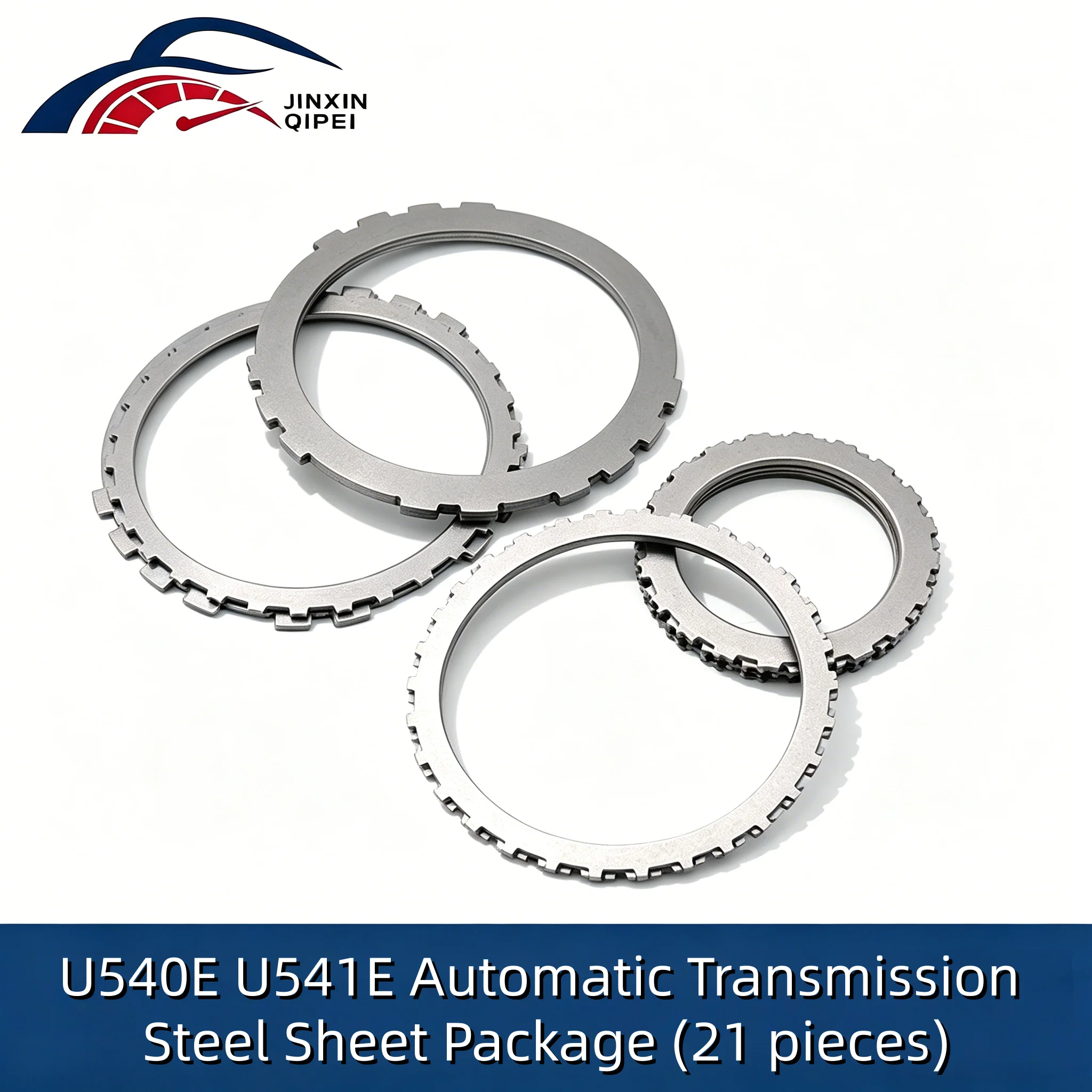 Paquete de láminas de acero para transmisión automática U540E U541E (21 piezas) para Toyota Vios, Vizi 5A/8A, Echo