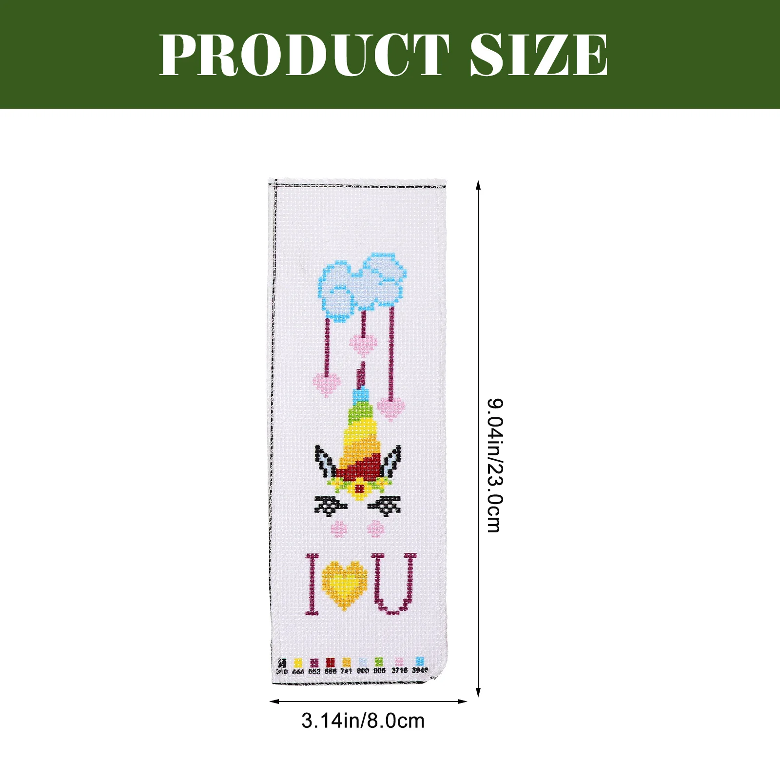 3 Zestawy do haftowania zakładek do książek DIY, zestawy zawieszek do książek, bezpieczne, delikatne, komfortowe, zapewniające przyjemność wizualną, prezent dla entuzjastów.