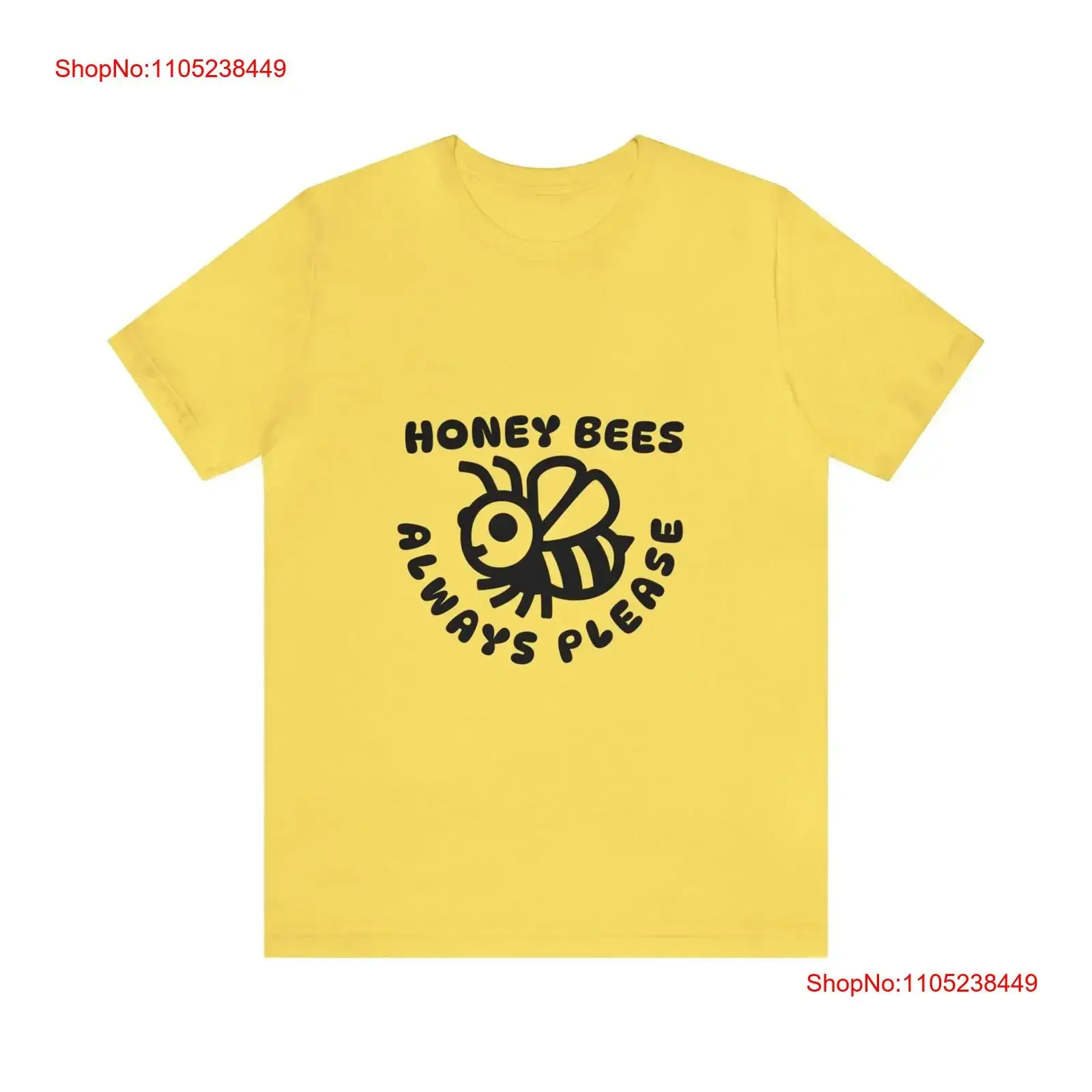 Honey Bees Always Please Jersey T Shirt in Support of a Most Underappreciated Insect Great Idea vintage Washed Soft Stylish