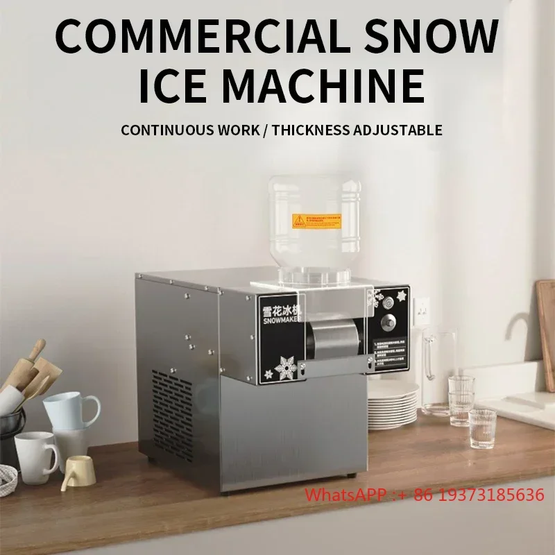 3L Snow Ice Maker Shaver Europe Snowflake Electric Ice Cube Cream Crushers Machine Korea Bingsu Slush Refrigerator 220/110V 360W