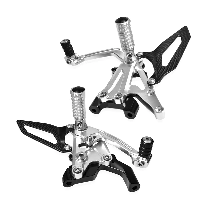 For DUCATI Panigale V2 1199 1299 899 959 Motorcycle Accessories Rearsets Footrests Foot Peg Pedals Kit Heel Guarts Fairing Kit