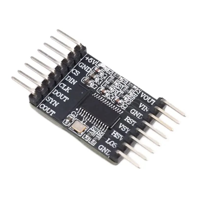 Development And Verification Board For OSD SPI Interface Scheme Of AT7456E Module Character Overlay Chip
